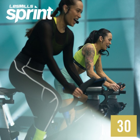 LESMILLS SPRINT 30 VIDEO+MUSIC+NOTES